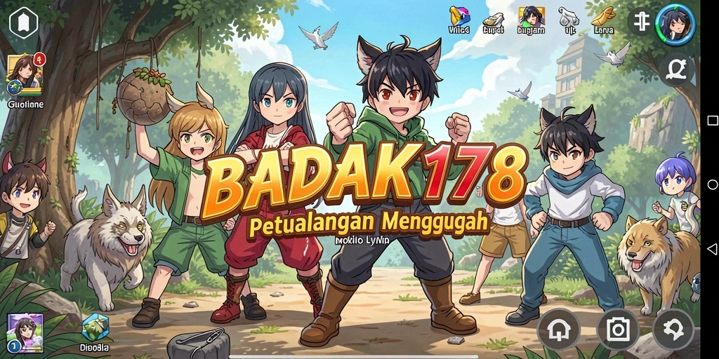 Gameplay BADAK178 dengan karakter Anime yang menarik.