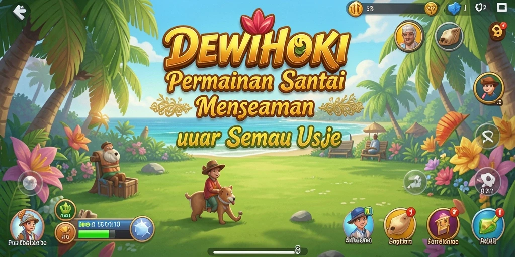 Gameplay <strong>DEWIHOKI</strong> yang menyenangkan dan santai.
