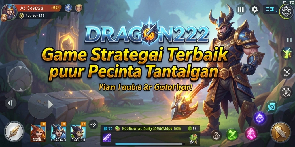 Tampilan gameplay strategis DRAGON222 yang mendebarkan.