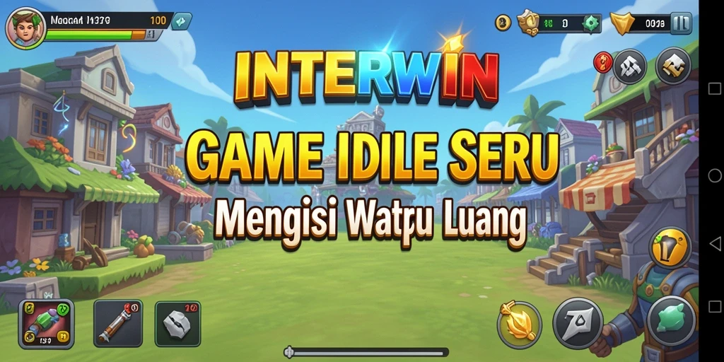Tampilan gameplay INTERWIN yang menarik dan menyenangkan.