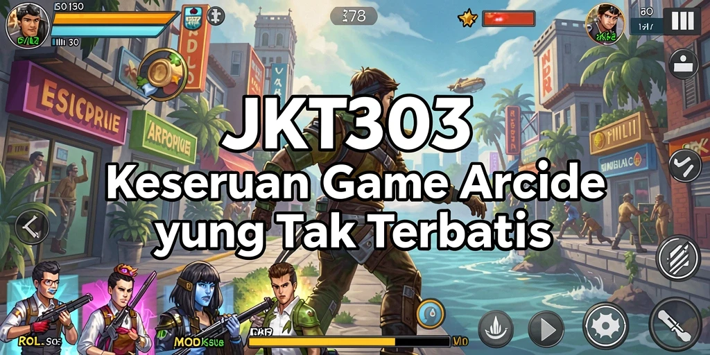Tampilan gameplay seru dari JKT303 yang penuh tantangan.