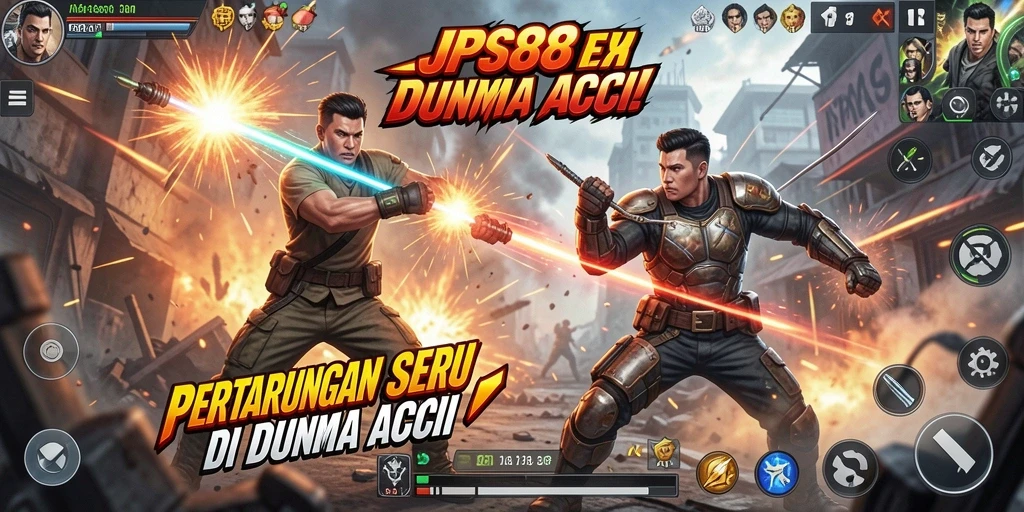 Tampilan pertarungan epik dalam JPS88 dengan aksi mendebarkan.