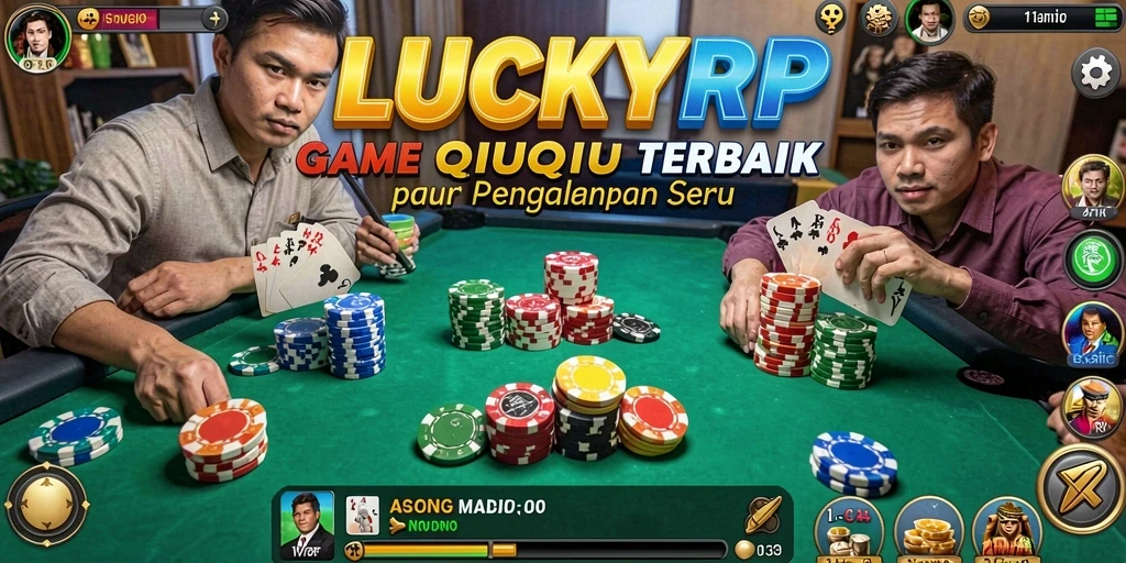 Tampilan gameplay QiuQiu yang menarik di LUCKYRP.