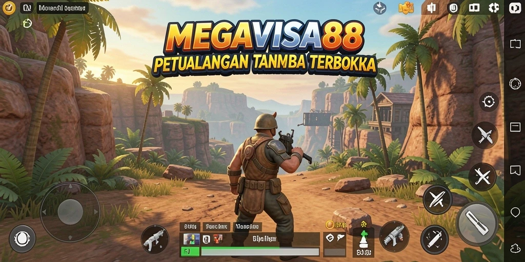 Screenshot fantastis menunjukkan petualangan seru di dunia terbuka MEGAVISA88.