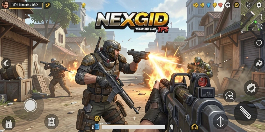 Gameplay menegangkan di dunia TPS yang seru.