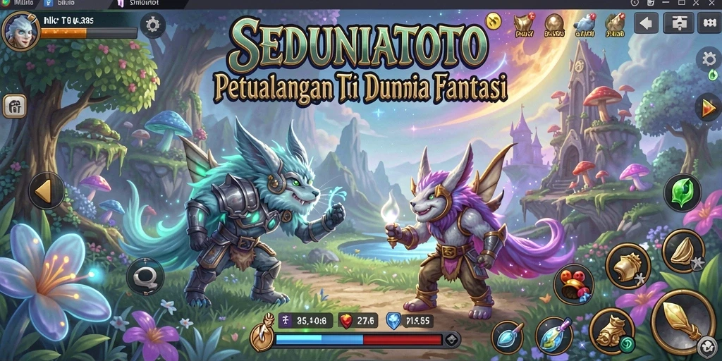 Screenshot gameplay SEDUNIATOTO menampilkan petualangan yang menegangkan.