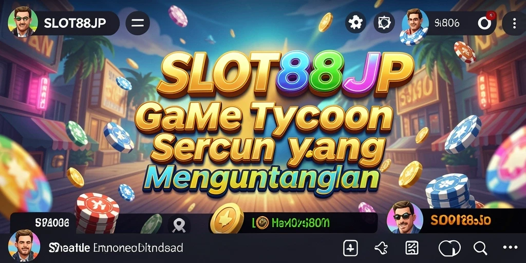 Tampilan gameplay <strong>SLOT88JP</strong> yang menarik dengan strategi bisnis yang kompleks.