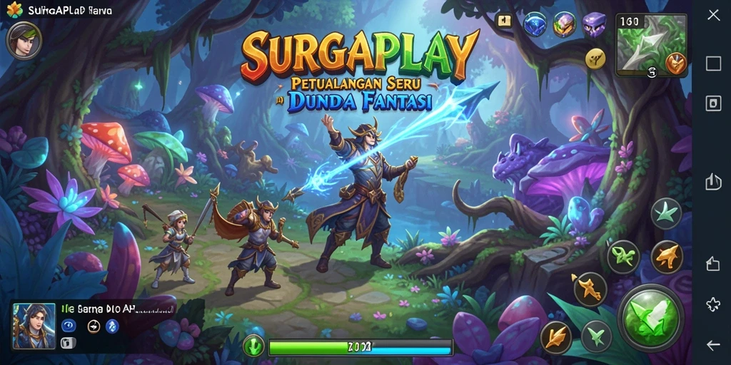 Tampilan gameplay SURGAPLAY yang mengasyikkan di dunia petualangan.